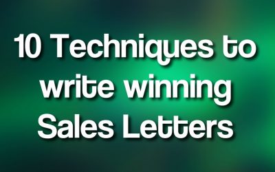 10 Techniques to Writing Your Sales Page